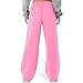 Tatumaie Womens Sweatpants Wide Leg Pink Plus Size Women's Wide Leg Sweatpants Spring Fleece Lined Baggy Sweat Pants Lounge Fashion Clothing Athletic Joggers with Pockets 2026 S