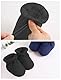AIEOE Schneeanzüge für Baby Mädchen Schneeanzug Kinder Baby Overall Winter Winteranzug Baby 18-24 Monate Schwarz A