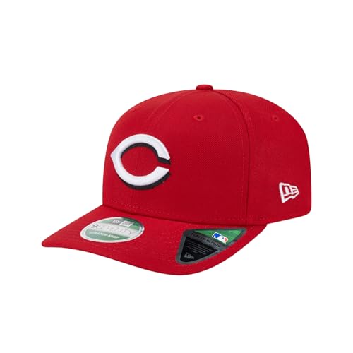 New Era Unisex-Adult MLB Player Replica 9SEVENTY Baseball Team Color Stretch Adjustable Snapback Hat One Size Fits All - Cincinnati Reds - Red