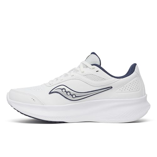 Saucony Men's Integrity Metro Sneaker, White/Navy, 8.5 Wide by Saucony - Used condition - US$91.10