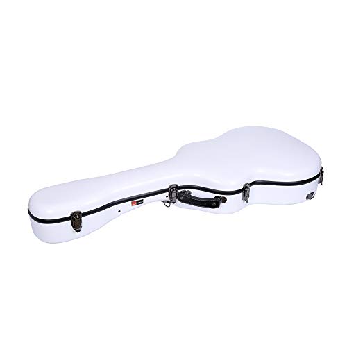 Image of Crossrock Deluxe Fiberglass Case for OM, Martin 000 Guitars(CRF2020OMWT)