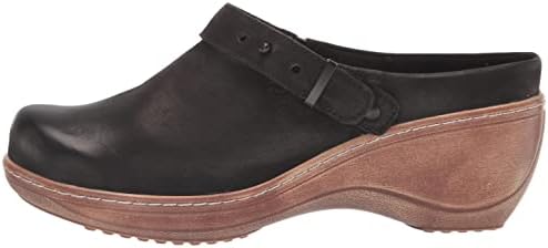 SoftWalk Women's Clogs, Black Nubuck, 7.5 | Image 7