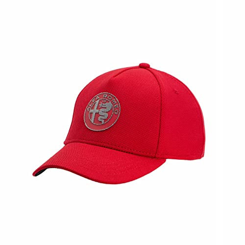 Gorra Alfa Romeo Racing logo roja miniatura 1