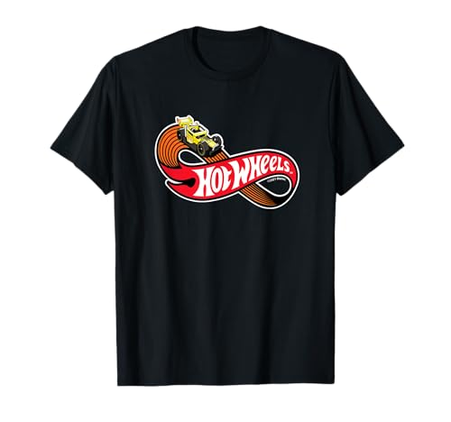 T-Shirt Hot Wheels Infinity Logo imprimé avec sérigraphie haute définition