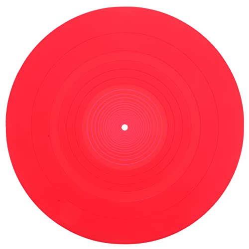 Levemolo Vinyl Record Player Mat Home Disc Protective Pad Silicone Turntable Slipmat