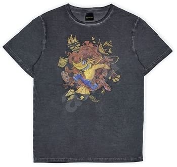 T-Shirt Crash Bandicoot XL idéal pour vos soirées gaming entre amis