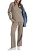 WIHOLL 2 Piece Sets for Women Fall Fashion 2026 Travel Vacation Airport Outfits for Airplane Going Out Comfy Matching Women's Clothing Petite Chocolate Brown Must Haves Track Suits Light Coffee M