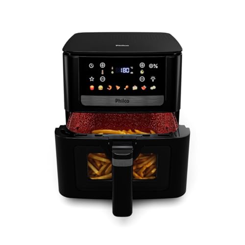 Air Fryer Philco 6,5L Visor Glass 1700W PAF65 220V