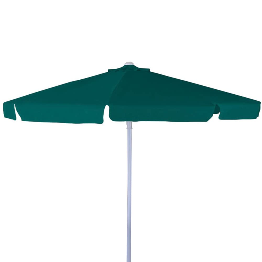 VERDELOOK Ombrellone in Alluminio e Poliestere, 3x3 m, Verde Scuro