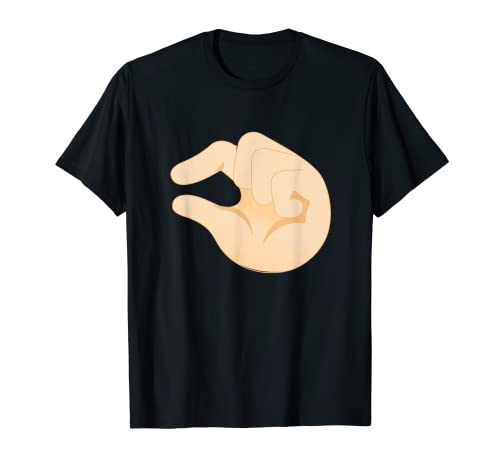 Pellizcando gestos con las manos Camiseta