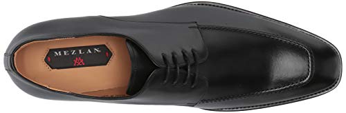 Mezlan Coventry - Mens Luxury Dress Shoes - European Calfskin With Hand Finishes - Handcrafted In Spain - Medium Width (10.5, Black) #TOP4