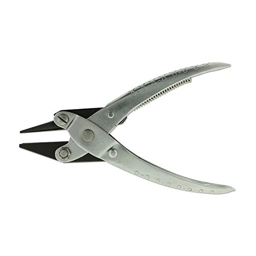 The Beadsmith Round and Concave Parallel Pliers – 5.5 inches (140mm) –
