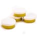 Ultraspec 20MM 13MM DualSingle Tone Flip Top Seals[Caps] (20MM, White-Yellow, 25)