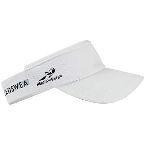 Headsweats Moisture Wicking Performane Supervisor, WHITE, One Size Cover