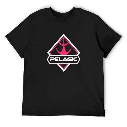 Pelagic Gear - Camiseta unisex para hombre, color negro, Negro , M Pelagic Gear - Camiseta unisex para hombre, color negro, Negro , M