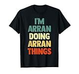 Arran name tshirt gift