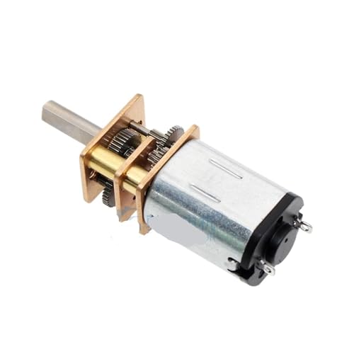 Motor de engranaje N20 DC12V 300RPM con caja metálica 4