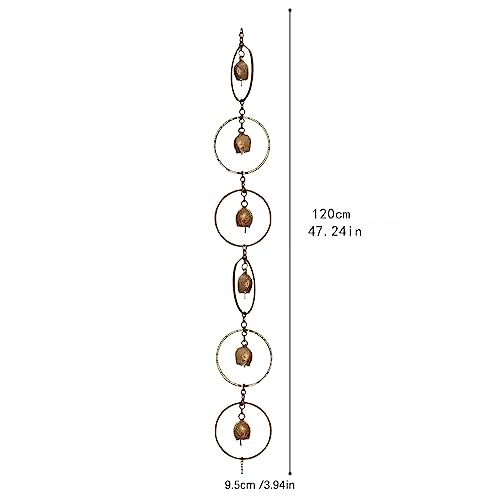Image of Rain Chains Replace Metal Rainwater Catcher Chain for Awnings Backyard Sheds Bell | Other Garden D?cor | Garden D?cor | Yard, Garden & Outdoor Living | Home & Garden