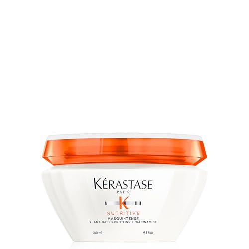Nutritive Masquintense Kérastase Máscara Capilar Ultra Concentrada Para Cabelos Muito Secos e Finos com Nutrição Intensa que Fortalece a Fibra Capilar, 200ml