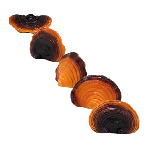 Décoration de jardin en résine Milisten : 4 micro ornements Ganoderma résistants aux intempéries - 8