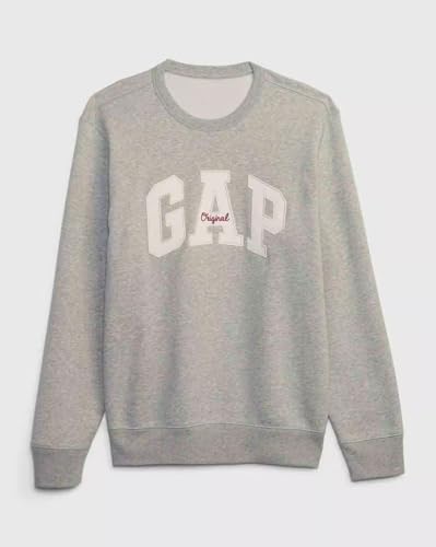 Image of Gap Men Embroidered Standard Fit Crew Full Sleeve Sweatshirt