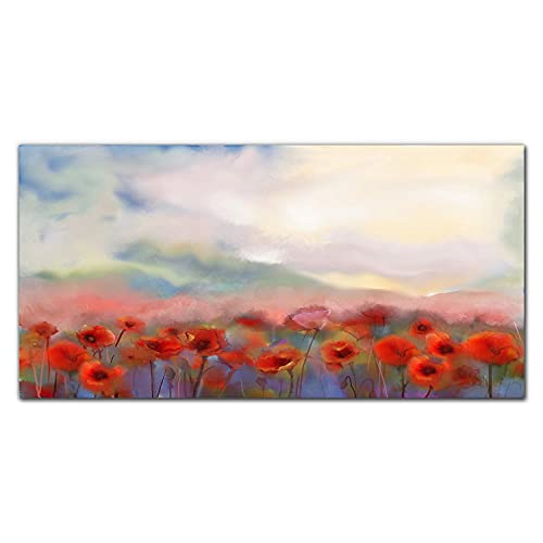 Impression sur verre acrylique Fleurs Maki pour illuminer votre séjour
