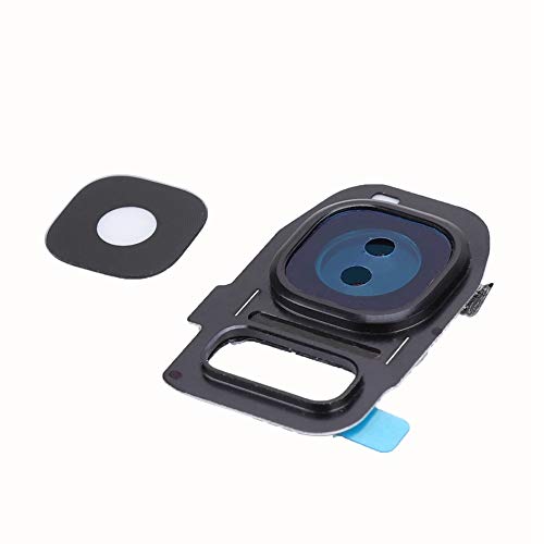 Sugoyi Couverture de Cadre, Une variété de Couleurs pour Choisir l'objectif de la caméra de téléphone Portable, pour téléphones Mobiles Smartphones(Black) Cover