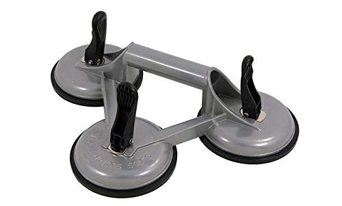 Digital Craft Heavy Duty 3 Claw Glass Suction Cup Triple Pad Sucker Plate Glass Metal Lifter Carrier Remover Quick Tools Home Accessories