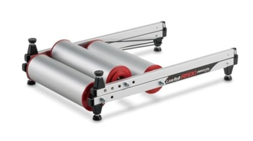 Minoura Live Roll R500 Roller Trainer Bike Chain Rings & Accessories, White/Silver