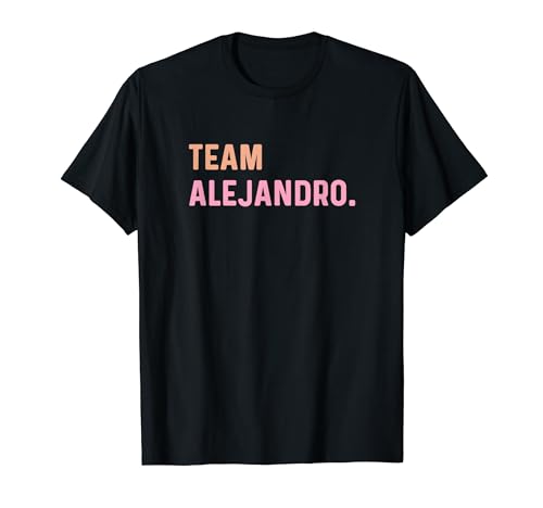 Equipo Alejandro Camiseta