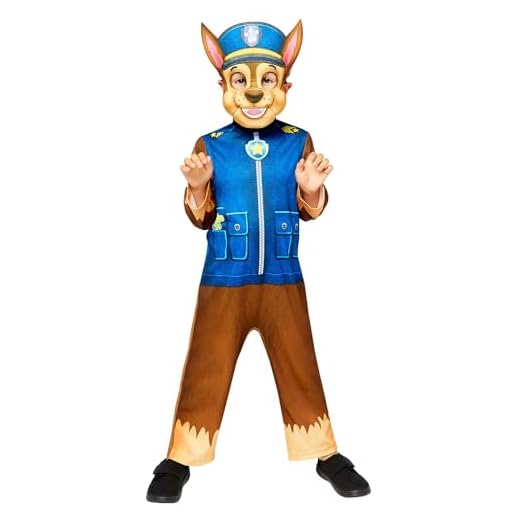 Disfraz Paw Patrol Chase Good talla 3-4 años Niño