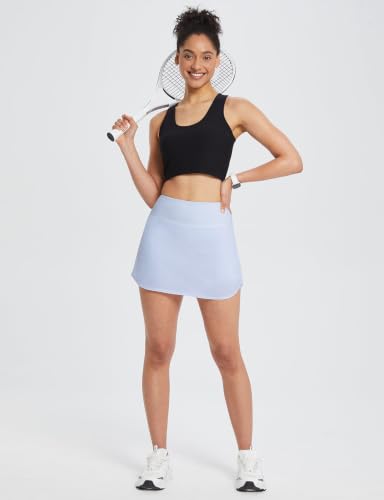 Image of baleaf Women's Pleated Tennis Skirt Golf Skorts for Woman High Waisted Lightweight Athletic Shorts Pockets