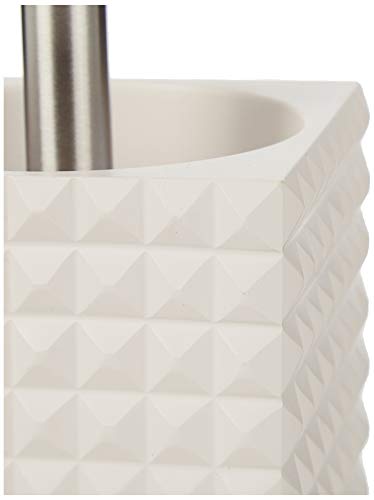 MSV Toilet set Kubik of polyresin beige, Unique - Image 2