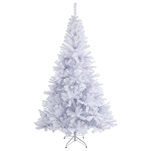 Árboles De Navidad, Home RWDSDWT Arbol de Navidad Nevado de 2.2M, Árbol de Navidad Artificial con Soporte Metálico, Adecuado para el Hogar, Fiesta, Decoración de Navidad