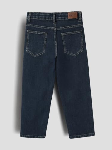 Image of Urbano Juniors Boy's Loose Baggy Fit Washed Denim Jeans Stretchable