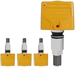 Jsueng TPMS Sensor Compatible with Nissan 350z Altima Versa Infiniti,4Pcs Tire Pressure Monitoring System Sensors OE#40700-JA01B 407001AA0B 40700JA01C
