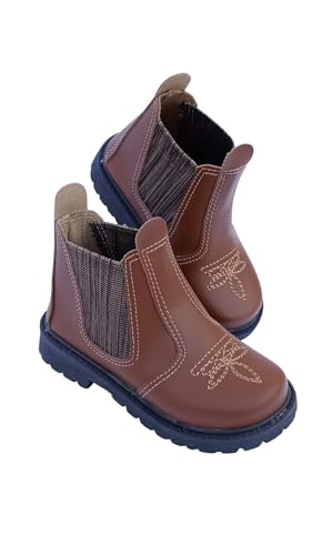 Bota botinha menino (Caramelo, BR, Criança de 4 a 8 anos, Numérico, 20)