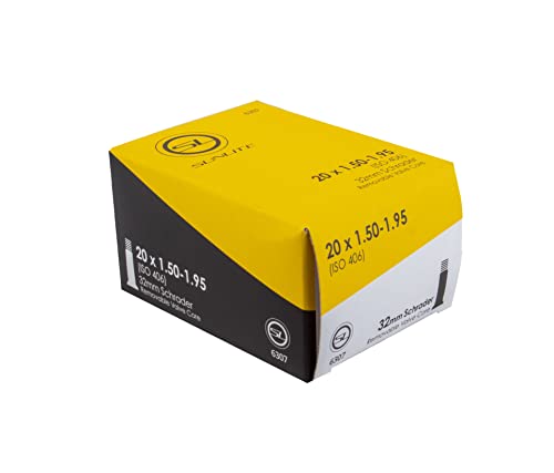 Bike Tube, 20" X 1.50" - 1.95" Schrader Valve, 32Mm Schrader Valve. Sunlite Bicycles. Bmx, Kids, Child Or Youth Bike. Any Bike With Same Tire Dimensions. #TOP8