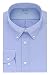 Produktbild Izod Herren Dress Shirt Regular Fit Stretch Cool FX Solid Smokinghemd, himmelblau, 43 cm-44 cm Hals 86 cm-89 cm Ärmel (X-Large)
