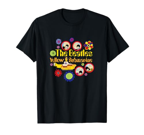 Photo de The Beatles - Submarine Cercles jaunes T-Shirt