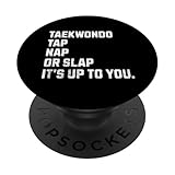 Lustiger Kampfsportunterricht und Taekwondo PopSockets Klebender PopGrip