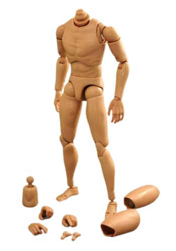 Body homme 1/6 AMITD B001 de 30,5 cm pour figurine articulée masculine et mannequin SJYT-001