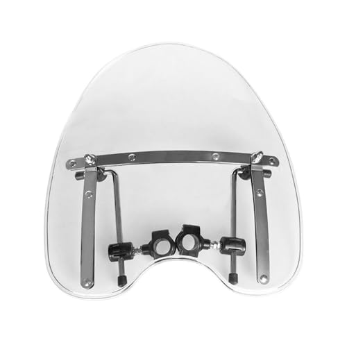 Spoiler pare-brise transparent 19x17 grand format pour moto vt 600 vt 750 cruiser