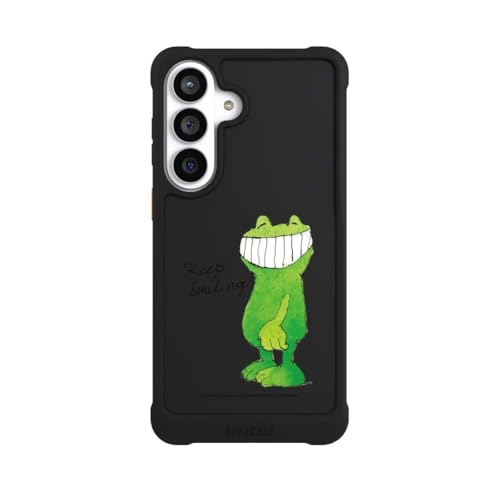 Coque Samsung S26+ antichoc noire protection magnétique Grenouille Janosch