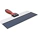 MARSHALLTOWN DuraSoft Taping Knife, 14 Inch Blue Steel Blade, Made in the USA, For Drywall Finishing, 3514D