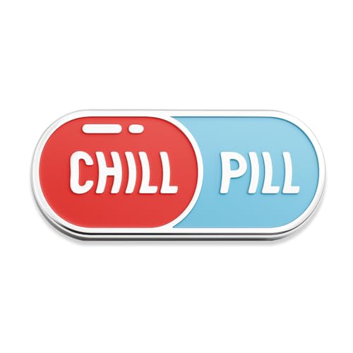 Chill Pill Enamel Lapel Pin