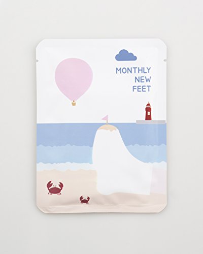 [PACK-age KOREA] MONTHLY NEW FEET FOOT PACK 5ea Hapooooom Collaboration