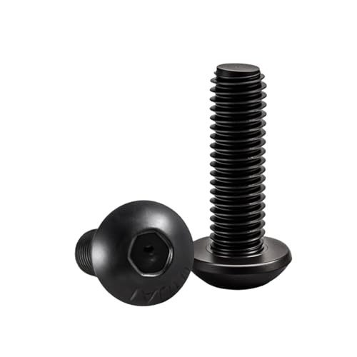 �{�^���w�b�h�Z�p���t���l�W M2.5 M3 M4 M5 M6 304 �X�e�����X�|�u���b�N�J�[�{���Z�p�{���g ISO7380(Black Carbon,8MM (30PCS)_M2)