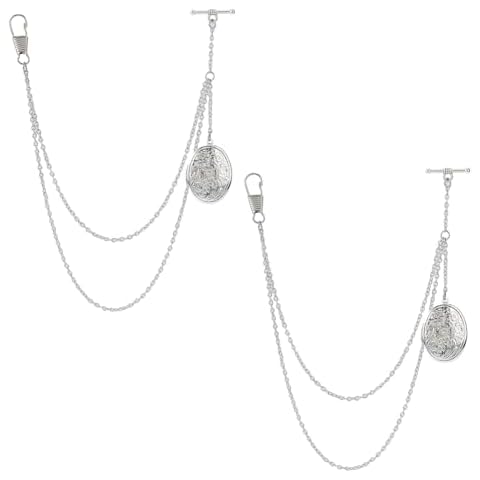 SUPERFINDINGS Flower Pocket Watch Chain Cover