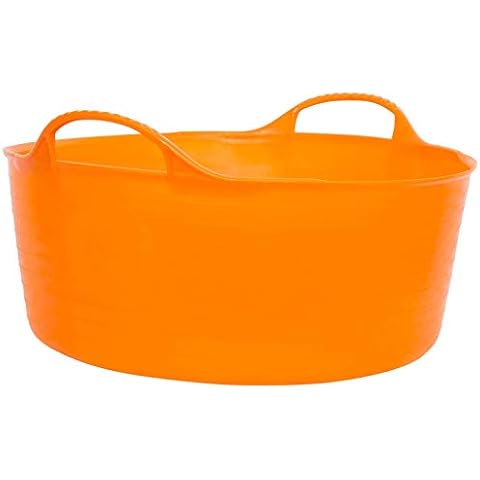 TubTrug SP15O Shallow Orange Flex Tub, 15 Liter Cover